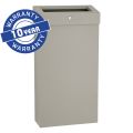 MERIDA STELLA STONE GREY LINE SLIM COMBO open waste bin 15 l, stone grey